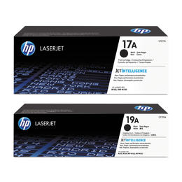 HP CF217A CF219A Combo OEM LaserJet Pro MFP M130a HP 17A CF217A HP 19A CF219A Original Toner Cartridge and Drum Combo