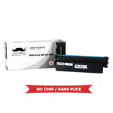 Moustache HP 414X W2020X NoChip Color LaserJet Pro M454dn Compatible HP 414X W2020X Black Toner Cartridge High Yield No Chip 