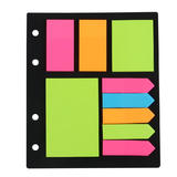 612NS Post it Self Stick Notes Flags Assorted Sticky Notes and Page Markers Fits for Binder