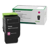 Lexmark Lexmark 78C1XM0 OEM CX421adn Lexmark 78C1XM0 Original Magenta Return Program Toner Cartridge Extra High Yield
