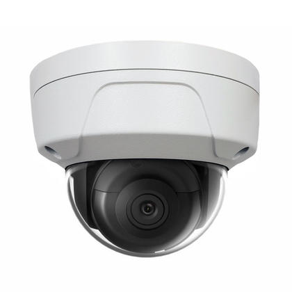 4MP Dome IP Camera - 6mm Fixed Lens - 100ft IR Range - Outdoor IP67 Rated - White