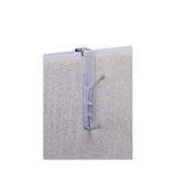SAFCO 4167 Coat Racks Umbrella Stands SAFCO Over The Panel Coat Hook 12 Pieces Pack