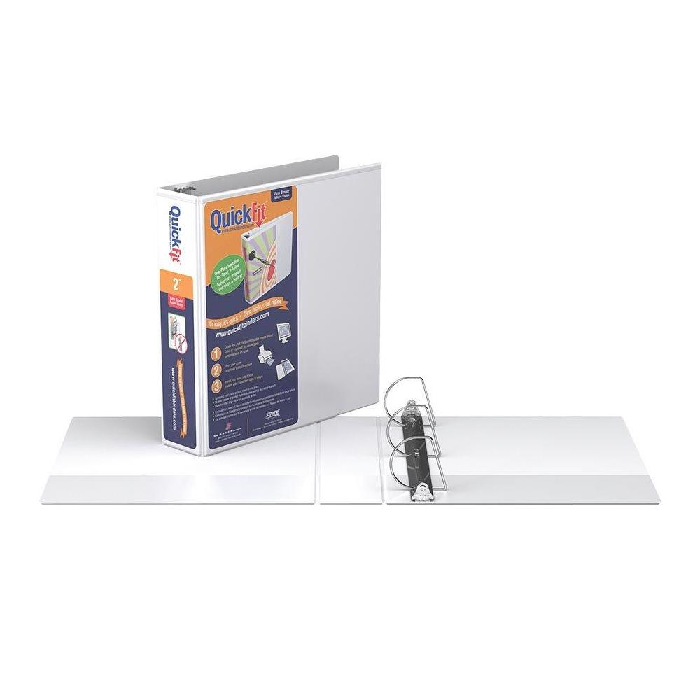 QuickFit® Presentation Binder, Letter Size, 2 Inch