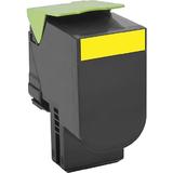 EcoBox 71B10Y0 EcoBox CX317dn Lexmark 71B10Y0 Remanufactured Yellow Toner Cartridge Economical Box