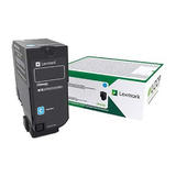 Lexmark 74C1SC0 OEM CS720de Lexmark 74C1SC0 Original Cyan Return Program Toner Cartridge