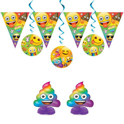 Emoji  1  Decoration Kit 7 pcs.  NEW
