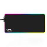 Moustache OS 25 SMP Wrist Rests Mouse Pads RGB Gaming Mouse Pad 7 LED Colors Moustache