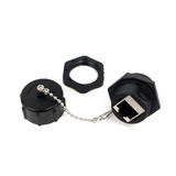 Other Brands Cab CN C6 FFS IP68 IP Rated Cables Accessories Cat6 RJ45 Female to RJ45 Female Shielded Bulkhead Coupler Waterpr