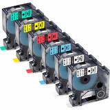 Dymo Label Printer D1label combo Label Maker Tapes DYMO D1 Standard Labels Combo 1 2 12mm Compatible