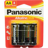 Panasonic Cab AA 4AL Battery Charger AA Alkaline Batteries 4 Pack Panasonic