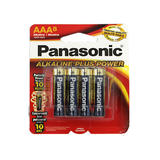 Panasonic Cab AAA 8AL Battery Charger AAA Alkaline Batteries 8 Pack Panasonic