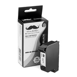 Moustache M HP 45 51645A Color Copier 110 Remanufactured HP 45 51645A D Black Ink Cartridge Moustache