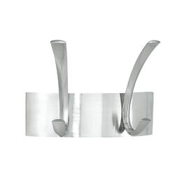 SAFCO 4203SL Coat Racks Umbrella Stands SAFCO 2 Hook Metal Coat Rack 4203SL