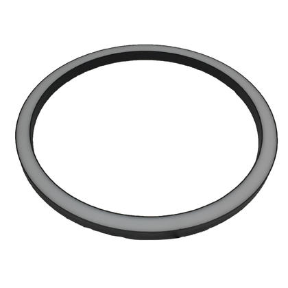 LED Round Linear Light 4000K 2000 Lumens 120-240VAC, UL & cUL Listed - Black