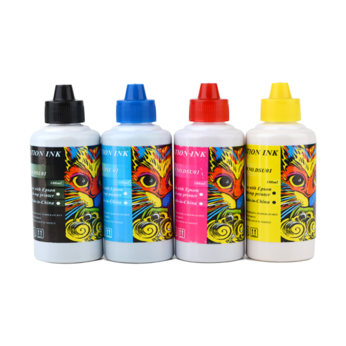 Dye Sublimation Ink for Epson, 4Color Combo, 100 ml / Bottle, Premium