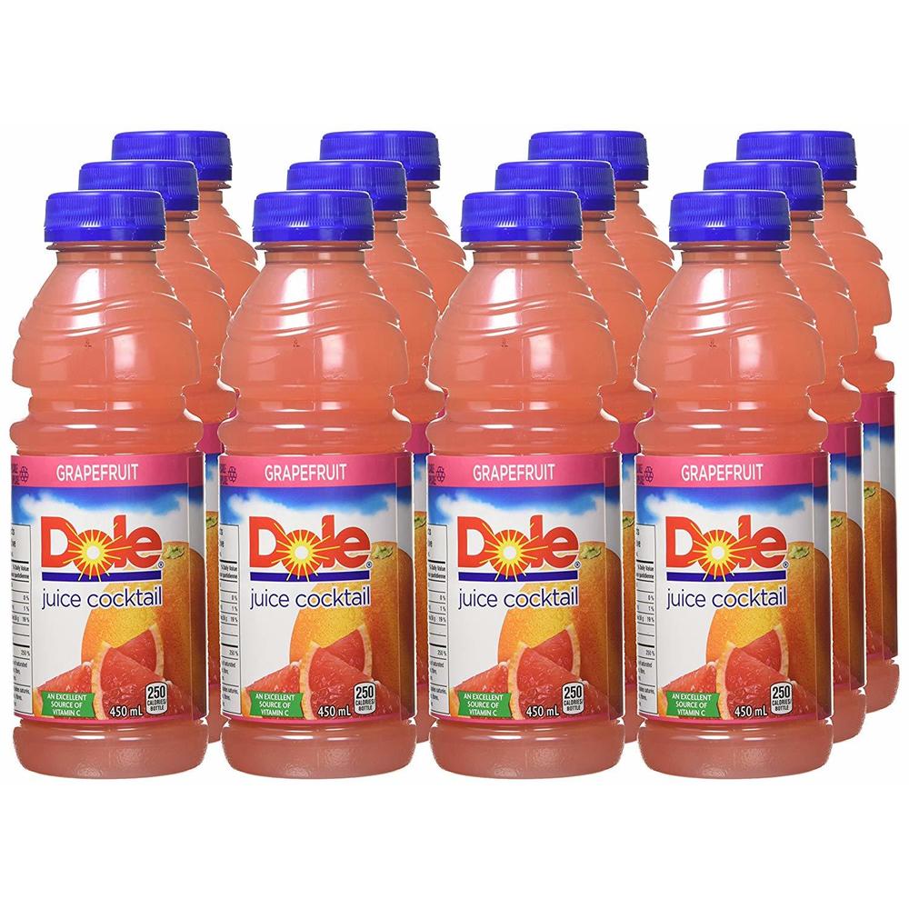 Dole Ruby Red Grapefruit Cocktail 450ml, 12/Pack