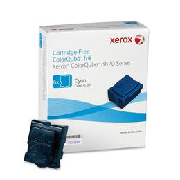 Xerox Xerox 108R00950 OEM ColorQube 8870 Xerox 108R00950 Original Cyan Solid Ink Sticks for ColorQube 8870 8880 6 Sticks Pack