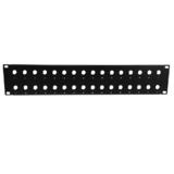 Other Brands Cab PP BNC32 UL Unloaded Patch Panel 32 port BNC patch panel 19 inch rackmount 2U unloaded