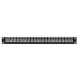 Other Brands Cab PP 24C6AW PT RJ45 Patch Panel 24 Port Cat6a Patch Panel 19 Rackmount 1U Pass Through