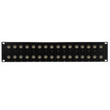 Other Brands Cab PP BNC 32 A V Patch Panel 32 Port 75 Ohm BNC Patch Panel 19 Inch Rackmount 2U