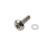 Other Brands Cab RM SC03 100 Cage Nuts Screws Accessories Rack Screw M5 Thread 3 4 inch Length Zinc Plated 100 Pack