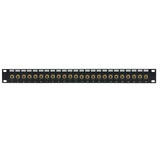 Other Brands Cab PP TVF 24 A V Patch Panel 24 port F Type Patch Panel 19 inch Rackmount 1U