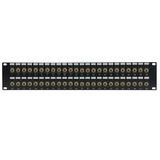 Other Brands Cab PP TVF 48 A V Patch Panel 48 port F Type Patch Panel 19 inch Rackmount 2U