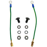 Other Brands Cab RM GK02 Cage Nuts Screws Accessories 12 inch M6 Disconnecting Grounding Cable and Hardware Kit 14AWG Green Y