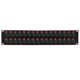 Other Brands Cab PP TRS 32 A V Patch Panel 32 Port 1 4 TRS female patch panel 19 inch rackmount 2U