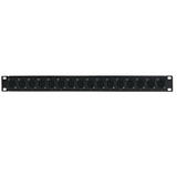 Other Brands Cab PP SPK 16 A V Patch Panel 16 Port speakON patch panel 19 inch rackmount 1U