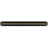 Other Brands Cab PP FO504 24 Fiber Optic Patch Panel 24 Port SC SC Multimode 62 5u Simplex Patch Panel 19 Rackmount 1U