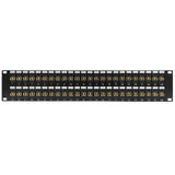 Other Brands Cab PP FO108 48 Fiber Optic Patch Panel 48 Port LC LC Multimode 62 5u Duplex Patch Panel 19 Rackmount 2U