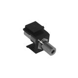 Other Brands Cab WP INB 35MM Audio Video keystone Jacks 3 5mm Female to Female Stereo TRS Keystone Wall Plate Insert Black