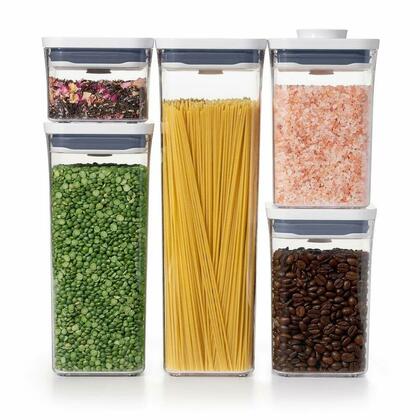 OXO POP Food Container 5-piece Starter Set with Airtight Seal