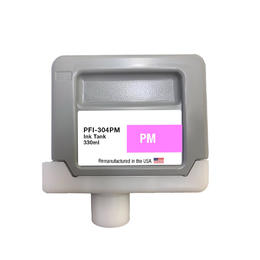 Canon PFI 304 Photo Magenta ImagePROGRAF iPF8300 Canon PFI 304PM 3854B001AA Remanufactured Photo Magenta Ink Cartridge