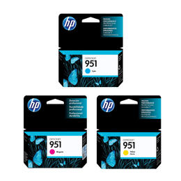 HP HP 951 CR314FN CMY OEM OfficeJet Pro 8600 N911a CM749A HP 951 CR314FN CN050AN CN051AN CN052AN Original Ink Cartridge Combo