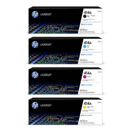 HP HP 414A Combo OEM Color LaserJet Pro M454dn HP 414A W2020A W2021A W2022A W2023A Original Toner Cartridge Combo BK C M Y