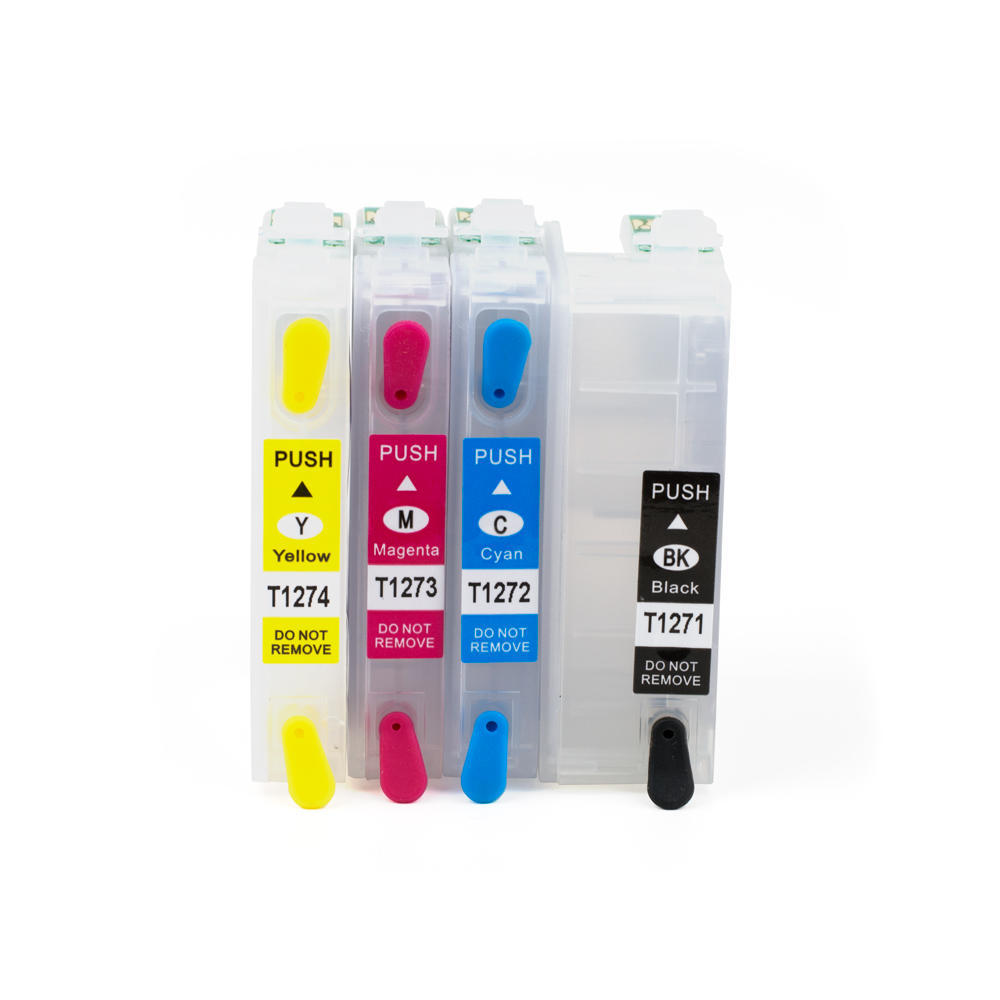 Epson 127 T127XL Empty Refillable Ink Cartridge Combo Extra High Yield