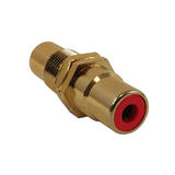 Other Brands Cab AD RCA All Wall Plate Inserts RCA Female to Female Bulkhead Gold Plated for 3 8 Inch Hole