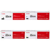 Canon Canon 054H Combo OEM i SENSYS LBP620C Series Canon 054H XL CRG 054H Original Toner Cartridge Combo High Yield BK C M Y