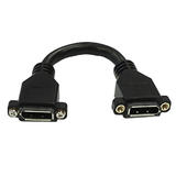 Other Brands Cab AD DPS 6IN Inserts for Various Cutout Wall Plate 6 inch DisplayPort Female to Female Adapter with Screw Hole