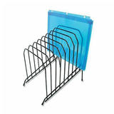 Winnable 965 14525 Desk File Organizer Winnable Metal 8 Tier Step Organizer Black 10 5 x 7 75 x 12