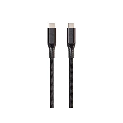 USB 3.2 Gen 2 Type-C Data & Power Kevlar Reinforced Nylon-Braid Cable - Monoprice® - 1m