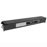 Sharp MX51NTBA MX 4110N Sharp MX 51NTBA Compatible Black Toner Cartridge
