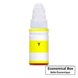 EcoBox Canon GI 290Y EcoBox PIXMA G1200 Canon GI 290Y Compatible Yellow MegaTank Ink Bottle High Yield 1598C001 Economical Bo