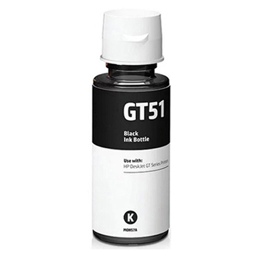 HP GT51 M0H57AA Compatible Black Ink Bottle 80ml