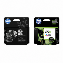 HP HP 65XL Combo OEM DeskJet 3722 HP 65XL N9K04AN N9K03AN Original Black and Color Ink Cartridge Combo High Yield