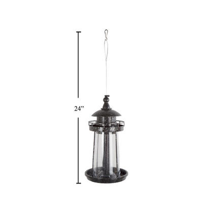 Plastic Light House Bird Feeder