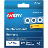 Avery 099 2350 Binder accessories Avery 2350 Self Adhesive Reinforcement Labels Sheets 225 250 labels per pack