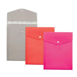 Pendaflex 735 43315 File Folders Pendaflex Slimline 7 Pocket Poly Vertical File Letter Size Random Color